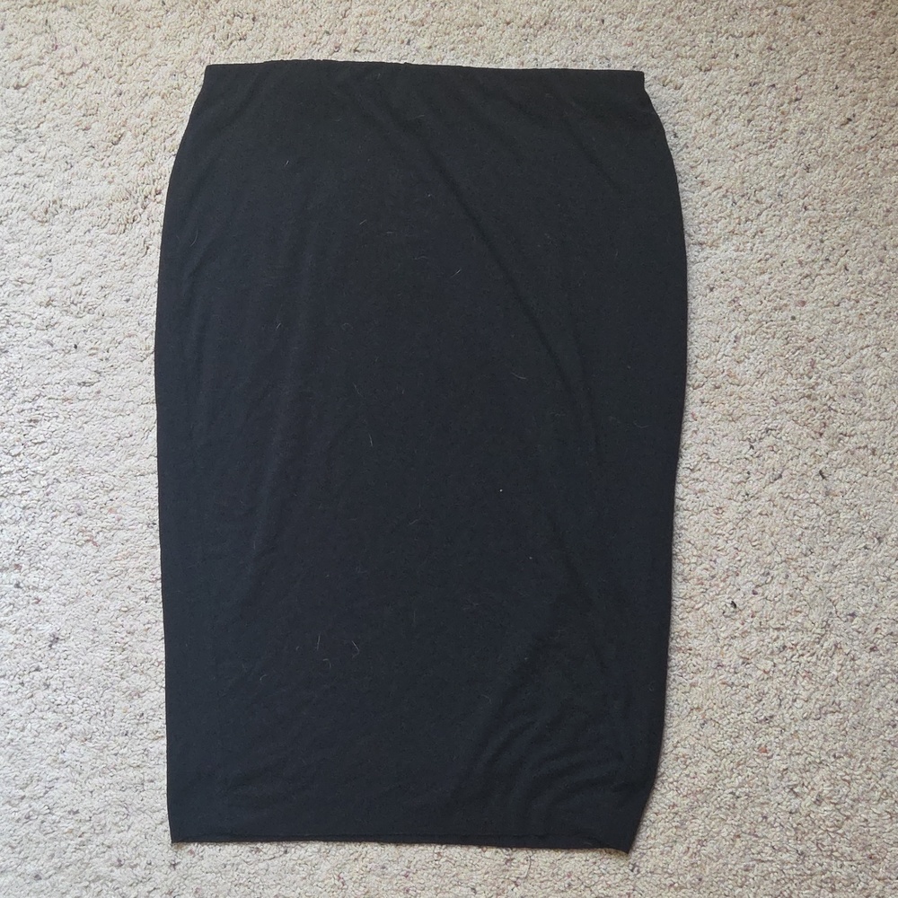 Classic Black Pencil Skirt